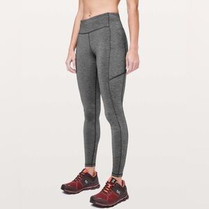 Lululemon Speed Up Tight 28" Heathered Black